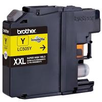 CARTUCHO DE TINTA BROTHER LC505Y AMARILLO PARA SUPER ALTO RENDIMIENTO DE 1300 IMPRESIONES CARTUCHO DE TINTA BROTHER LC505Y AMARILLO PARA SUPER ALTO RENDIMIENTO DE 1300 IMPRESIONES